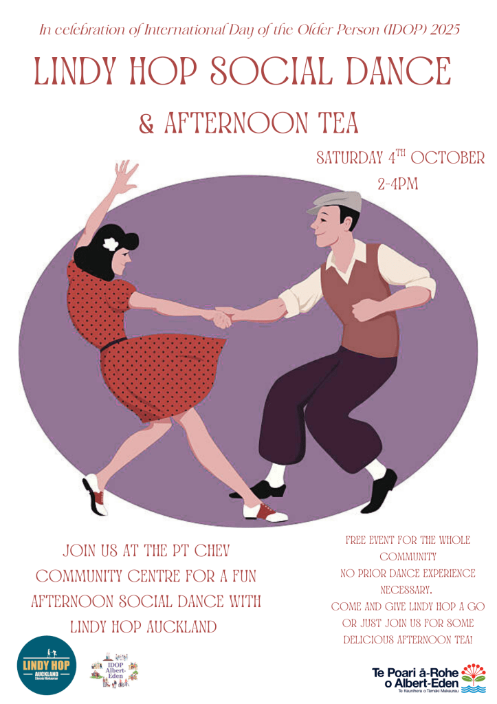 Cartoon of couple dancing